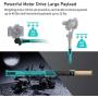MOZA Slypod, World Firsts 2-in-1 Motorized Slider & Monopod, 5-axis Camera Robotic Movement with Inception Vertigo Follow Focus Modes, 40 lbs Payload for DSLR/SLR Camera Gimbal Stabilizer