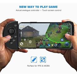 GameSir Mobile Game Controller G6, Mobile Gaming Touchroller, Wireless Mobile Gamepad Compatible with iPhone PUBG/Fortnite/Rules of Survival/COD Call of Duty