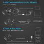 XIBERIA G02 2.4GHz Wireless Gaming Headset with Detachable Noise Cancelling Microphone, Base Station and 3.5mm Cable for Playstation 4, Xbox One, Nintendo Switch, PC, iPad, Mobile Phone