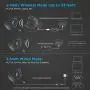 XIBERIA G02 2.4GHz Wireless Gaming Headset with Detachable Noise Cancelling Microphone, Base Station and 3.5mm Cable for Playstation 4, Xbox One, Nintendo Switch, PC, iPad, Mobile Phone