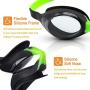 Uniswim Swimming Goggles for Kids(Age 3-12) Youth Goggles for Swimming 2 Pack, Children Swim Glasses with Nose Clip Earplugs Nose Bridge, Shatterproof Anti-Fog 100% UV Protection Lens Clear Wide View