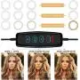 LED Ring Light 10" with Tripod Stand & Phone Holder,Selfie Ring Light Dimmable Makeup Ring Light for YouTube Video, Photography, Shooting with 3 Light Modes & 10 Brightness Level LED Ring Light 10" with Tripod Stand & Phone Holder,Selfie Ring Light Dimmable Makeup Ring Light for YouTube Video, Photography, Shooting with 3 Light Modes & 10 Brightness Level
