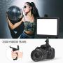 Acouto LED Photography Fill Lamp, 116 LED 12W 3300+5600K RA95 Soft Light LED Photography Fill Light with Handle and Remote Control