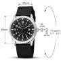 Black Military Analog Wrist Watch for Men, Mens Army Tactical Field Sport Watches Work Watch, Waterproof Outdoor Casual Quartz Wristwatch - Imported Japanese Movement, 5ATM Waterproof Black Military Analog Wrist Watch for Men, Mens Army Tactical Field Sport Watches Work Watch, Waterproof Outdoor Casual Quartz Wristwatch - Imported Japanese Movement, 5ATM Waterproof