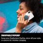PopSockets: PopGrip with Swappable Top for Phones & Tablets - Aluminum Batik Blue