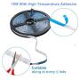 WenTop LED Strip Lights, 65.6ft WiFi Wireless Smart Phone Controlled Strip Light Kit 5050 RGB 600LEDs Lights with Power Supply Rope Light,Working with Android and iOS System,IFTTT, Google Assistant