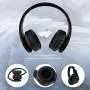 PowerLocus Wireless Bluetooth Over-Ear Stereo Foldable Headphones, Wired Headsets with Built-in Microphone for iPhone, Samsung, LG, iPad (Black) PowerLocus Wireless Bluetooth Over-Ear Stereo Foldable Headphones, Wired Headsets with Built-in Microphone for iPhone, Samsung, LG, iPad (Black)