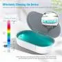 Cell Phone Sanitizer Portable Phone Cleaner Box with Wireless Charging, Phone Soap with Aroma Diffuser Electric Cleaner for iPhone Android Mobile Phone Jewelry Makeup Tools Cell Phone Sanitizer Portable Phone Cleaner Box with Wireless Charging, Phone Soap with Aroma Diffuser Electric Cleaner for iPhone Android Mobile Phone Jewelry Makeup Tools