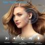 Kurdene Small Wireless Earbuds,Bluetooth Earbuds with Charging Case Bass Sounds IPX8 Waterproof Sports Headphones with Mic Touch Control 24H Playtime for iPhone/Samsung/Android(Royal Blue)