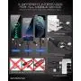 Multi USB Charging Data Cable, MANINAM 5 in 1 Multi USB Cable, Multi Charger USB C Cable, 2.4A Fast Charging Cord, 6FT Cotton Braided with Cable Organizer, for Phone Tablet Camera etc (Black) Multi USB Charging Data Cable, MANINAM 5 in 1 Multi USB Cable, Multi Charger USB C Cable, 2.4A Fast Charging Cord, 6FT Cotton Braided with Cable Organizer, for Phone Tablet Camera etc (Black)