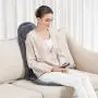 SNAILAX Vibration Massage Seat Cushion with Heat 6 Vibrating Motors and 3 Therapy Heating Pad, Back Massager, Massage Chair Pad for Home Office Car use