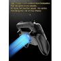 SONGVEN Mobile Game Controller with 4000mAh Power Bank Cooling Fan for 4.7-6.5" iOS Android Phone Gaming Grip Gamepad Joysticks (4000 mAh)