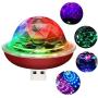 USB Mini Voice Control Party Lights, Disco Ball Lights, Mini Portable Strobe Lights, LED Car USB Atmosphere Lights, Suitable for Christmas/Halloween/Home Interior, Etc. (red)