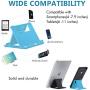 COOLOO Adjustable Cell Phone Stand for Desk, 6 Pack Smartphone Tablet Stand, Universal Foldable Multi-Angle Pocket Desktop Mobile Phone Holder (Multi-Colored)