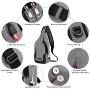 Peicees Travel Gym Bike Sling Bag Shoulder Backpack Daypack w/USB Charging Port