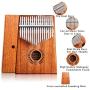 Kalimba 17 Keys Thumb Piano with Protective Case, Fast to Learn Songbook, Tuning Hammer, All in One Kit