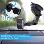 Magnetic Phone Car Mount, Panvox Universal Dashboard Windshield Car Phone Mount Holder with Upgraded 3.2" Suction Cup,8 Strong Magnets Compatible with iPhone 11 Pro X XS Max XR Galaxy Note10 S10