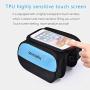 JHM Bike Frame Bag, Bicycle Phone Holder, Waterproof Cycling Front Top Tube Pouch Bike Frame Phone Mount Crossbar Storage Bags for Phone Smartphones Below 6.0