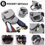 Peicees Travel Gym Bike Sling Bag Shoulder Backpack Daypack w/USB Charging Port Peicees Travel Gym Bike Sling Bag Shoulder Backpack Daypack w/USB Charging Port