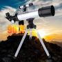 90x Astronomical Telescope, Refractor Tabletop Travel Kid Scope Telescope for Kids Sky Star Gazing & Birds Watching