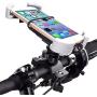 Quntis Bike Phone Mount, 360° Rotation Adjustable Motorcycle Phone Mount,Universal Cell Phone Holder for Motorcycle Bike Handlebars, Compatible with iPhone 8/7/6/6s Plus Galaxy S6, S5 and More