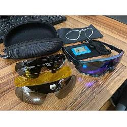 SPELISPOS 5 Lens Combination Cycling Sunglasses Goggle Windproof Gafas De Seguridad Oculos Ciclismo Bike Occhiali Hombre Lentes