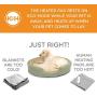 K&H Pet Products Thermo-Snuggly Sleeper Heated Pet Bed Sage