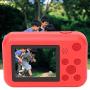 V BESTLIFE Kids Camera Gifts for 4-12 Year Old, Mini Child Camcorder with 2 Inch IPS Screen and Battery Suitable for Little Girl and Boy with Soft Silicone(Red)