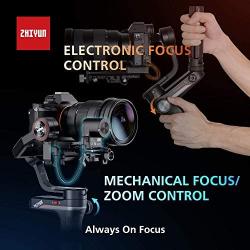 Zhiyun Weebill S 3-axis Handheld Gimbal Stabilizer for Sony A7S A7M3 A7R3 A7R2 A7S2 A6500 A6300 A6000 Panasonic GH5 GH5s Nikon Z6 Z7 Mirrorless Cameras - Standard Package