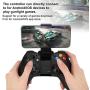 Hoseten Black Mobile Controller, Bluetooth Gamepad Controller, Long Battery Life with Clip for Phone Compatible for/iOS Phone Gaming Accessories(Black + Color Box)