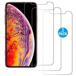 Ailun for Apple iPhone 11 Pro Max/iPhone Xs Max Screen Protector 3 Pack 6.5 Inch 2019/2018 Release Tempered Glass 0.33mm Anti Scratch Advanced HD Clarity Work with Most Case