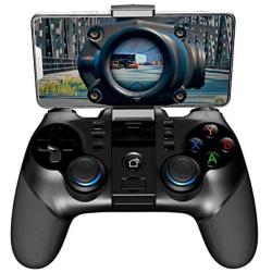 Mobile Game Controller, DoinMaster Wireless 4.0+2.4G Wireless Gamepad Trigger Pubg Controller Mobile Joystick Compatible iOS/Android Mobile Phone/Tablet/PC