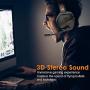 NUBWO N16 Stereo Gaming Headset with Noise Canceling Mic, Work from Home Headphones with mic for PS4, Xbox One, Nintendo Switch Lite, PC, Laptop, Mac