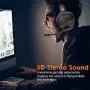 NUBWO N16 Stereo Gaming Headset with Noise Canceling Mic, Work from Home Headphones with mic for PS4, Xbox One, Nintendo Switch Lite, PC, Laptop, Mac
