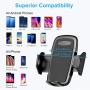 Lorima Car Phone Cup Holder, Adjustable Phone Holder Phone Mount for iPhone 11 Pro/XR/XS Max/X/8/7 Plus/6s SE Samsung Galaxy