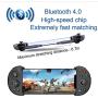 Wireless Mobile Controller Gamepad, PUBG Mobile Game Controller with Triggers for 3.5-6.5 Inch Android iOS 11.0~13.3, for Most of Shooting Games Stretchable Grip FPS Games Gamepad