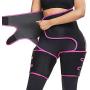 ROYAL WIND 3 in 1 Waist Trainer, Sport Workout Waist Support Girdle Belt Slimming Body Shaper Belt Thigh Trimmer Shapewear for Women