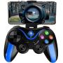 Mobile Controller for The Most Games, Mobile Gamepad Wireless Game Controller Joystick for Android/iOS/iPhone/iPad, Key Mapping, Shooting Fighting Racing Game-NO Supporting iOS 13.4 (Blue-Black)