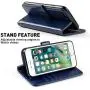 MONASAY iPhone 7 Wallet Case/iPhone 8 Wallet Case/iPhone SE 2020 Case,4.7-inch, [Glass Screen Protector Included] Flip Folio Leather Cell Phone Cover with Credit Card Holder for Apple iPhone 7/8/SE2