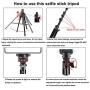 Phone Tripod Stand Selfie Stick 54 Inch Portable Aluminum Alloy Phone with Wireless Remote Shutter for iPhone Tripod 11 pro Xs Max Xr X 8 7 6 Plus, Android Samsung Galaxy Smartphone Vlog/Live Stream