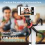 Xenvo SquidGrip Flexible Cell Phone Tripod and Portable Action Camera Holder - Compatible with iPhone, GoPro, Android, Samsung, Google Pixel and All Mobile Phones