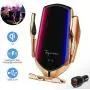 TopWan Wireless Car Charger Mount, Automatic Smart Sensor 10W Fast Charging Compatible for iPhone 11/11Pro/11 Pro Max/Xs Max/XR/X/8/8Plus Samsung S9/S8/Note 8 TopWan Wireless Car Charger Mount, Automatic Smart Sensor 10W Fast Charging Compatible for iPhone 11/11Pro/11 Pro Max/Xs Max/XR/X/8/8Plus Samsung S9/S8/Note 8