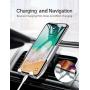 VICSEED Easy Car Phone Mount, Upgraded Stable Air Vent Phone Holder for Car, Cell Phone Car Mount Fit for iPhone SE 9 11 Pro Max Xs Max XR X 8 7 6s Plus, Samsung S20 S10 S9 Note10 LG Google Etc.