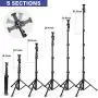 62” Selfie Stick Tripod, Integrated, Torjim Portable Phone Tripod with Phone Holder, Bluetooth Remote for iOS & Android, Tripod Stand Perfect for Camera & GoPro with 360°Tripod Head and GoPro Adapter 62” Selfie Stick Tripod, Integrated, Torjim Portable Phone Tripod with Phone Holder, Bluetooth Remote for iOS & Android, Tripod Stand Perfect for Camera & GoPro with 360°Tripod Head and GoPro Adapter