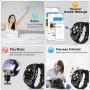 Smart Watch,Android Smartwatch Touch Screen Bluetooth Smart Watch for Android Phones Wrist Phone Watch with SIM Card Slot & Camera,Waterproof Sports Fitness Tracker Watch for Men Women Kids Black