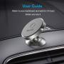 Baseus Magnetic Phone Holder, Car Phone Mount, Car Cell Phone Holder for Car Dashboard, Compatible with iPhone X / 8/8 Plus / 7/7 Plus, Samsung S9 / S8 / S7/ S6 and More