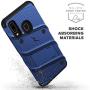 ZIZO Bolt Series for Samsung Galaxy A20 Case | Heavy-Duty Military-Grade Drop Protection w/Kickstand Included Belt Clip Holster Tempered Glass Lanyard Galaxy A50 - Blue