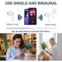 Wireless Earbuds Bluetooth 5.0 Earbud Headphones, IPX5 Waterproof Headphones 3D Noise Canceling Headphones in-ear Headphones with Fast Charging Case for iPhone / Android / Apple Airpods