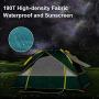Instant Automatic pop up Camping Tent, 2 Person Lightweight Dome Tent, Waterproof Windproof, UV Protection, Perfect for Beach, Outdoor, Traveling,Hiking,Camping, Hunting, Fishing