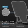 Cell Phone Stand,Angle Height Adjustable Cell Phone sStand for Desk,Fully Foldable Phone Holder Stamd,Cradle,Dock,Tablet Stand,Compatible with All MobilePhone/iPad/Kindle/Tablet
